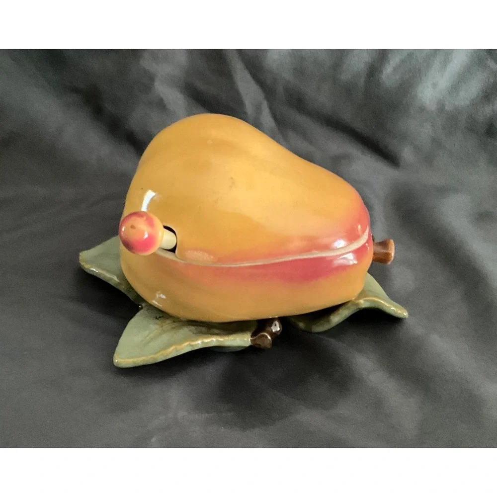 Marujon Rare Japanese Suger Bowl w/spoon